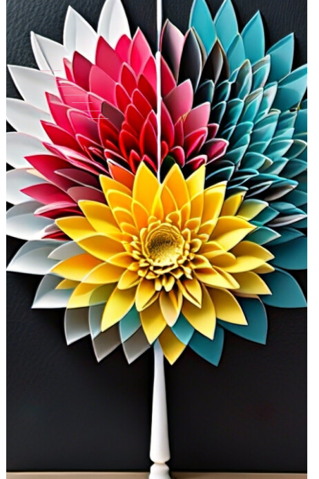 Colorful Flower Poster Template | PosterMyWall