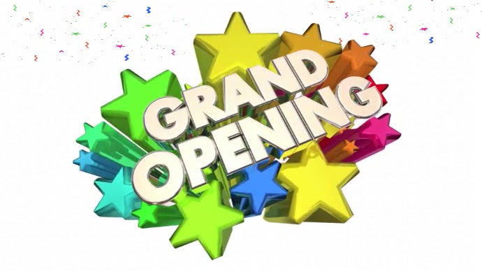 Colorful Grand Opening Youtube Thumbnail Template | PosterMyWall