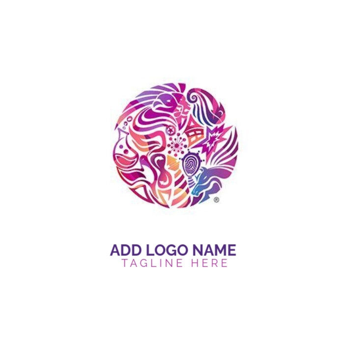 Colorful Logo Template | PosterMyWall