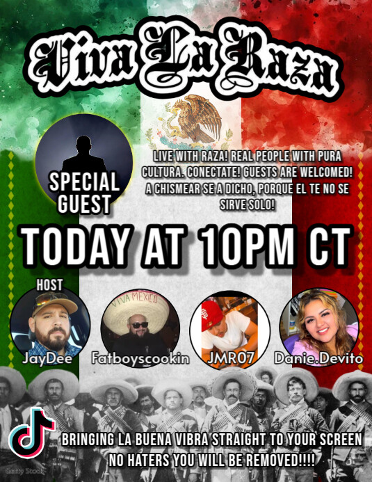 Copy of colorful Maximalist Mexican Flyer Fiesta Flyer (us Letter ...