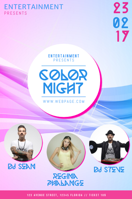 Colorful Party Flyer Template | PosterMyWall
