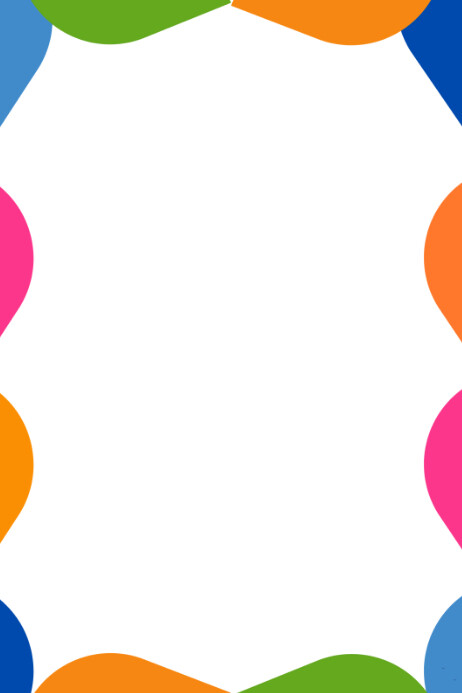 Colorful Poster Background Template