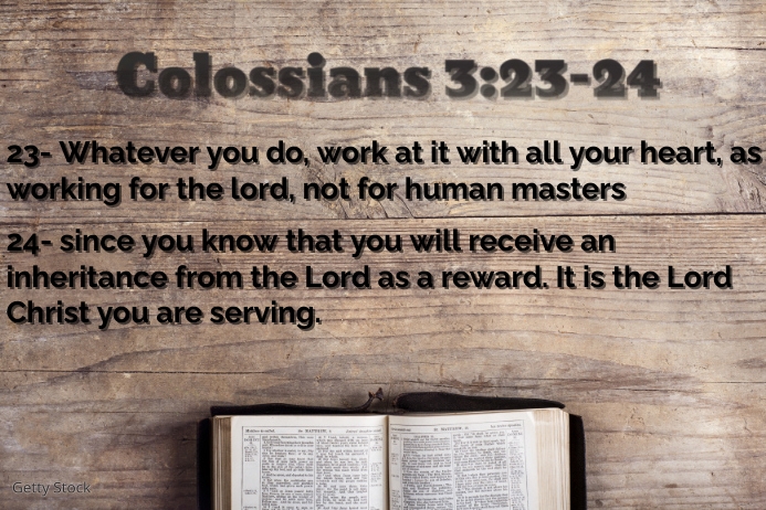 Colossians 3:23-24 Template | PosterMyWall