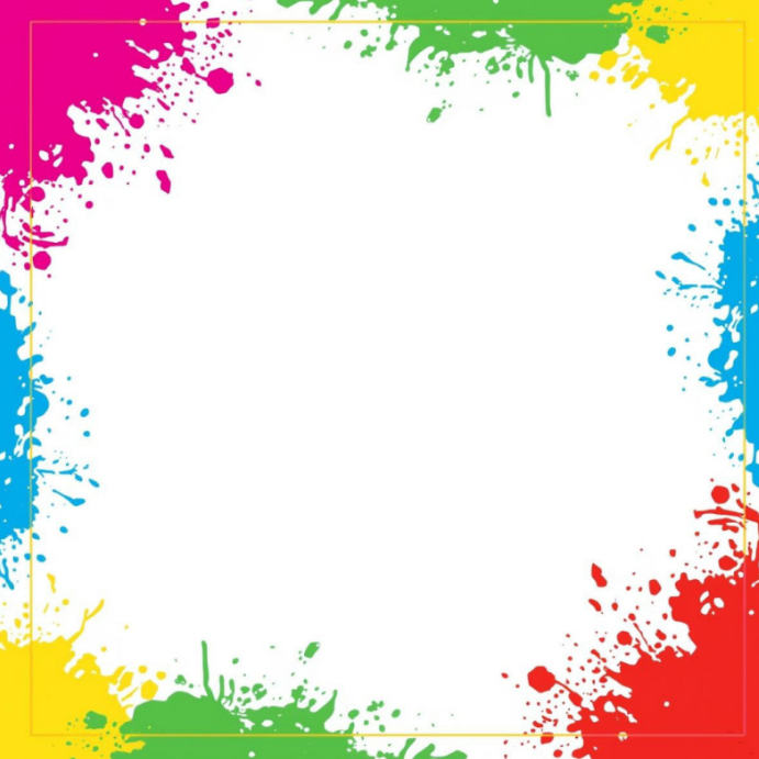 Copy of Colour Splash Banner Design Border | PosterMyWall