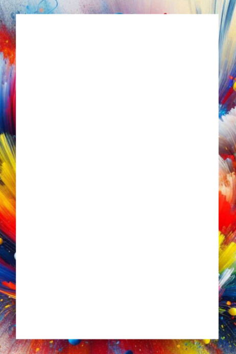 Colour Splash Poster Template