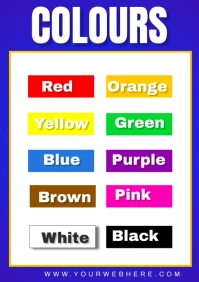 colours A3 template