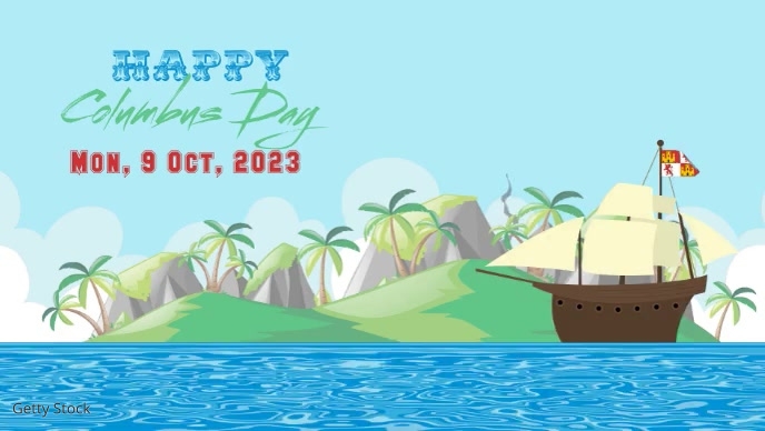 Columbus Day Template | PosterMyWall