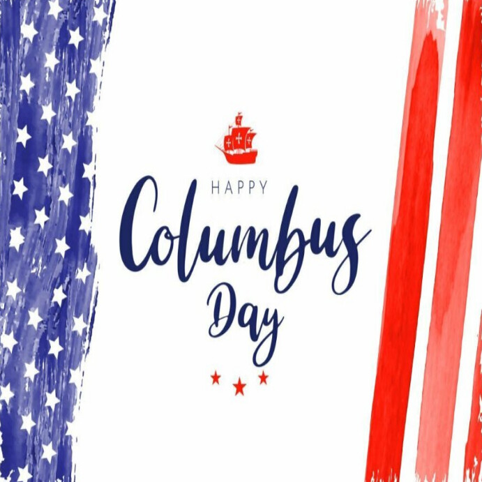 Plantilla de Columbus day template | PosterMyWall