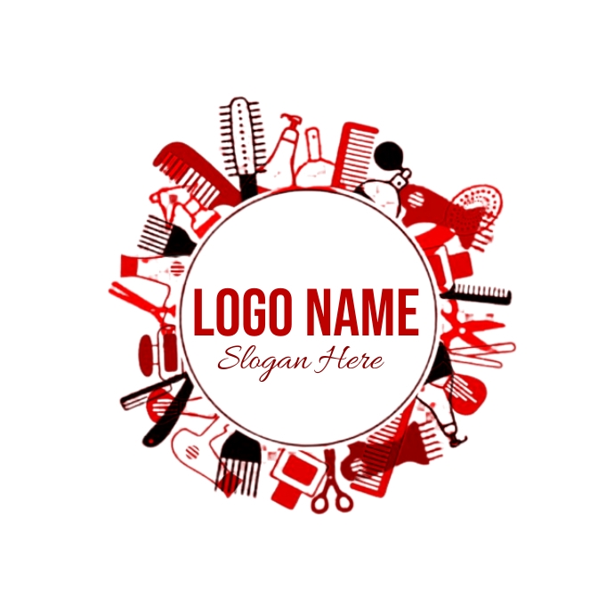 comb logo and brush company logo golden comb Template | PosterMyWall