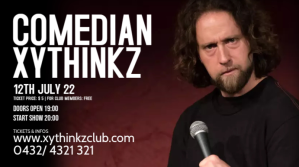 Comedian Stand up Comedy Artist Promo Ads Digitalt display (16:9) template