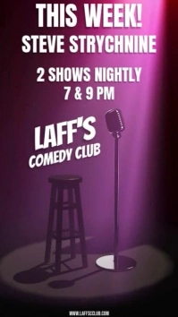 COMEDY CLUB VIDEO 数字显示屏 (9:16) template