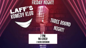 COMEDY NIGHT 数字显示屏 (16:9) template