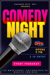 Comedy Night Графика Tumblr template