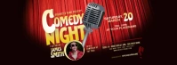 Comedy Night Facebook Cover Photo template