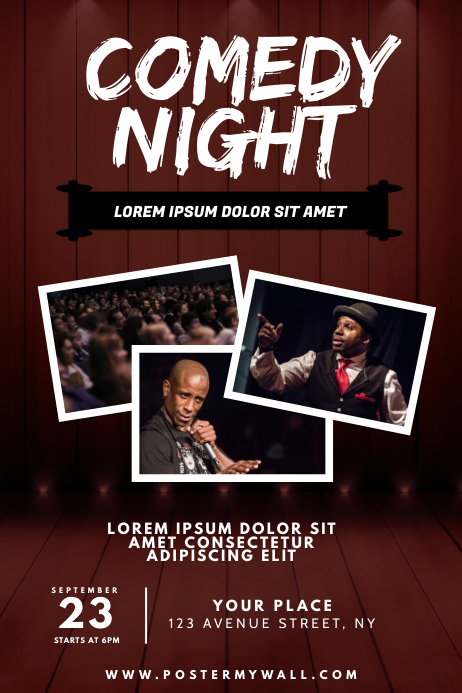 Comedy Night Graphics Comedy Night Poster