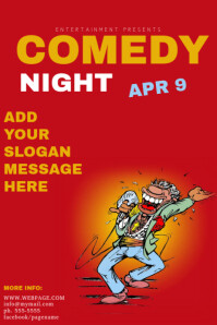 plays and musicals poster templates postermywall classic comedy night flyers