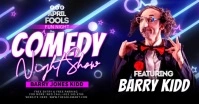 Comedy Night Show April Fools Isithombe Esabiwe ku-Facebook template