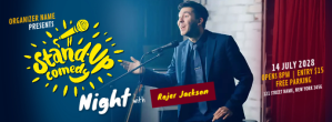 Comedy Night Show Facebook Cover Photo template