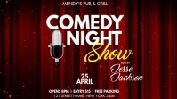 COMEDY NIGHT SHOW 数字显示屏 (16:9) template