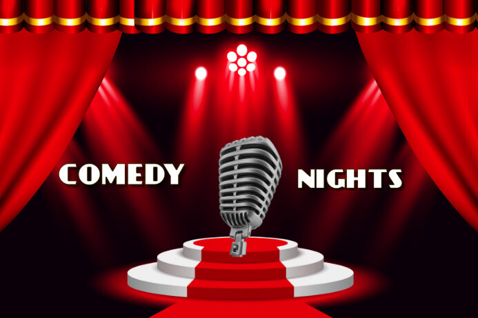 Comedy Nights stage show Template | PosterMyWall