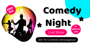 Comedy Show Announcement Template Twitter Post