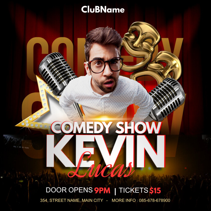 comedy show Template | PosterMyWall