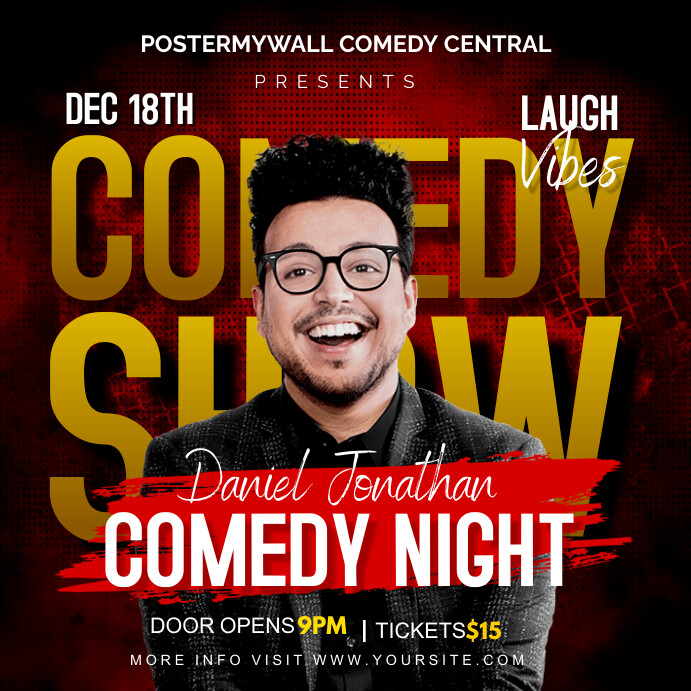 comedy show Template | PosterMyWall