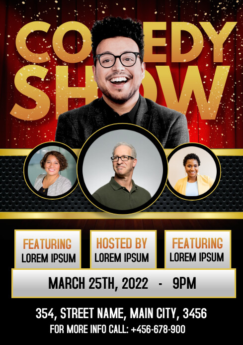 comedy show Template | PosterMyWall