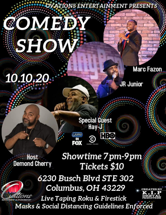 Comedy Show Template | PosterMyWall