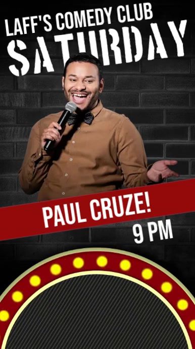 COMEDY SHOW Template | PosterMyWall