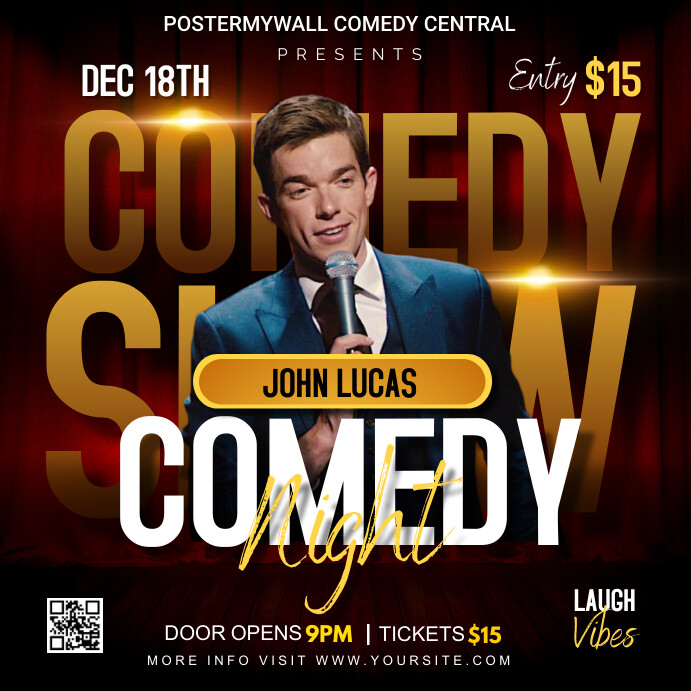 comedy show Template | PosterMyWall