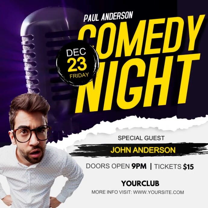 comedy show Template | PosterMyWall