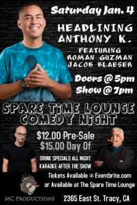 COMEDY FLYER Template | PosterMyWall