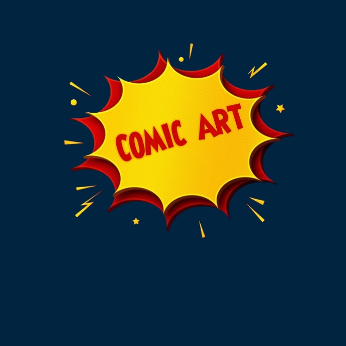 Comic Art logo Template | PosterMyWall