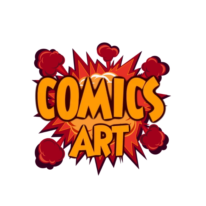 COMIC ART LOGO template