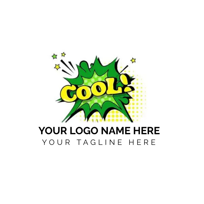 Plantilla de comic logo | PosterMyWall