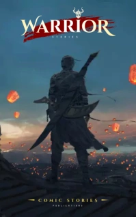 Comic Story Book Cover Design Kindle/Book Covers template