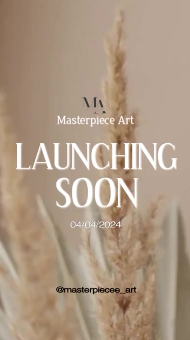 Copy of COMING/LAUNCHING SOON VIDEO | PosterMyWall
