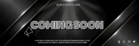 Coming Soon ad Spanduk 2' × 6' template