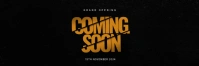 Coming Soon Ad Email Header Template.
