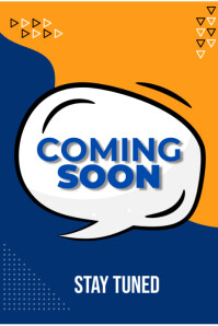 coming soon  announcement  new release โปสเตอร์ template