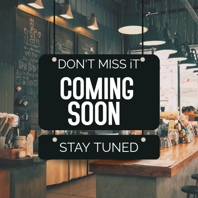 Coming soon celebration Template | PosterMyWall