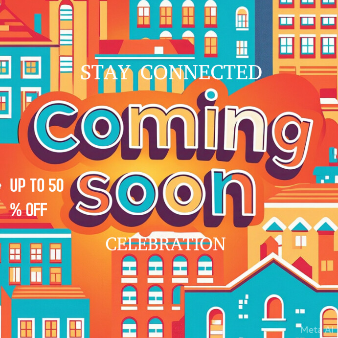 Coming soon celebration Template | PosterMyWall
