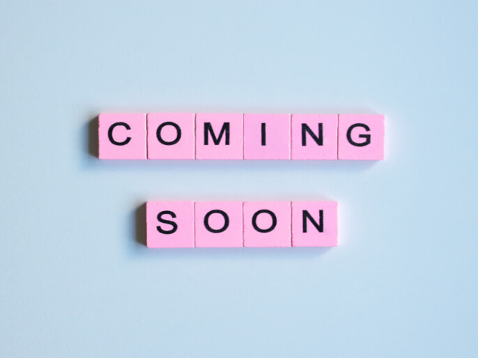 Coming soon design posters Apresentação template