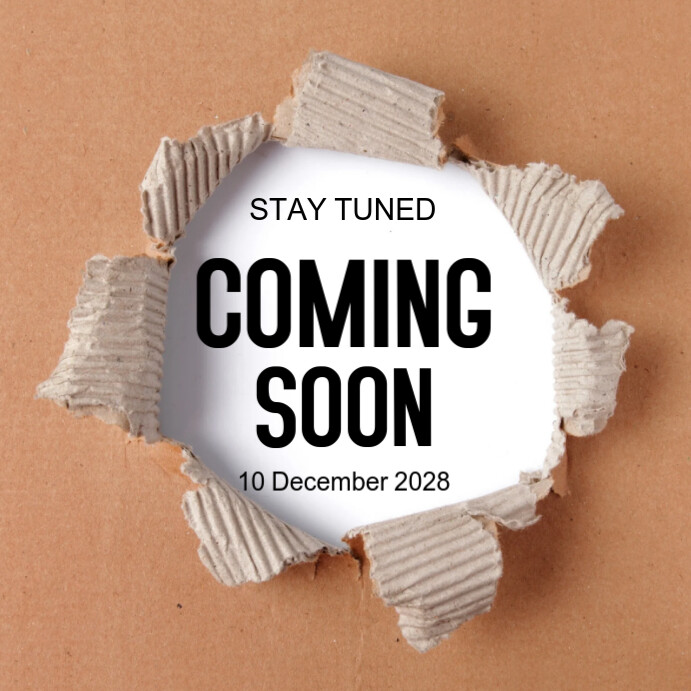 Coming soon Template | PosterMyWall