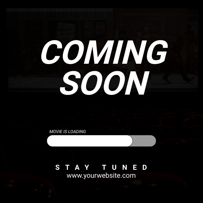 Coming Soon Post Instagram template