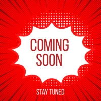 Coming soon Wpis na Instagrama template