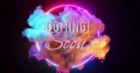 coming soon Facebook Shared Image template