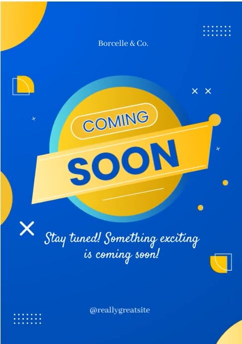 Opening Soon Templete Coming Soon Template | PosterMyWall