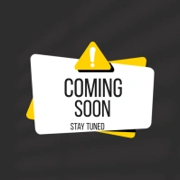 Coming soon Сообщение Instagram template